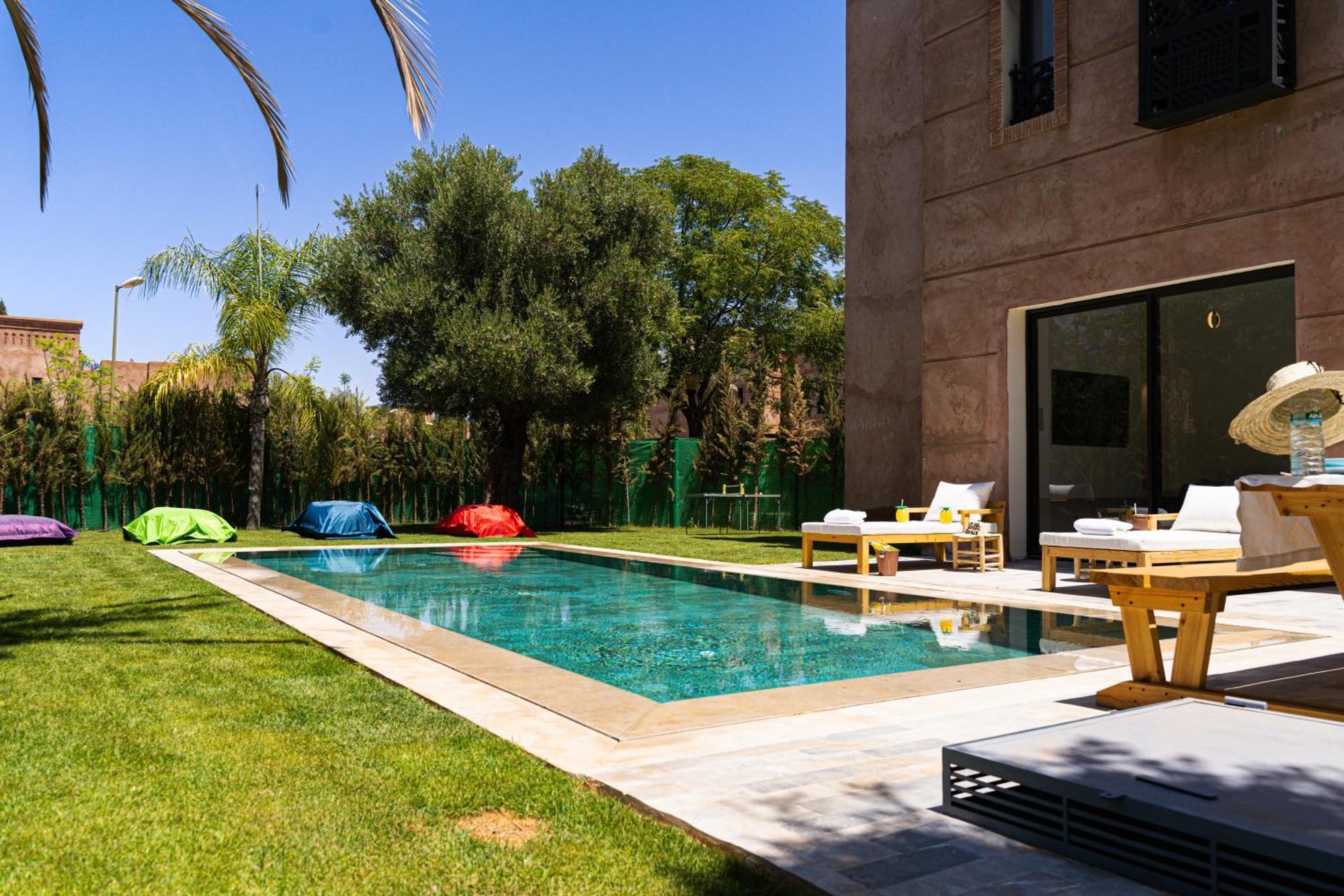 Villa Oasis Private Pool Secure Complex Marrakesh Exterior foto