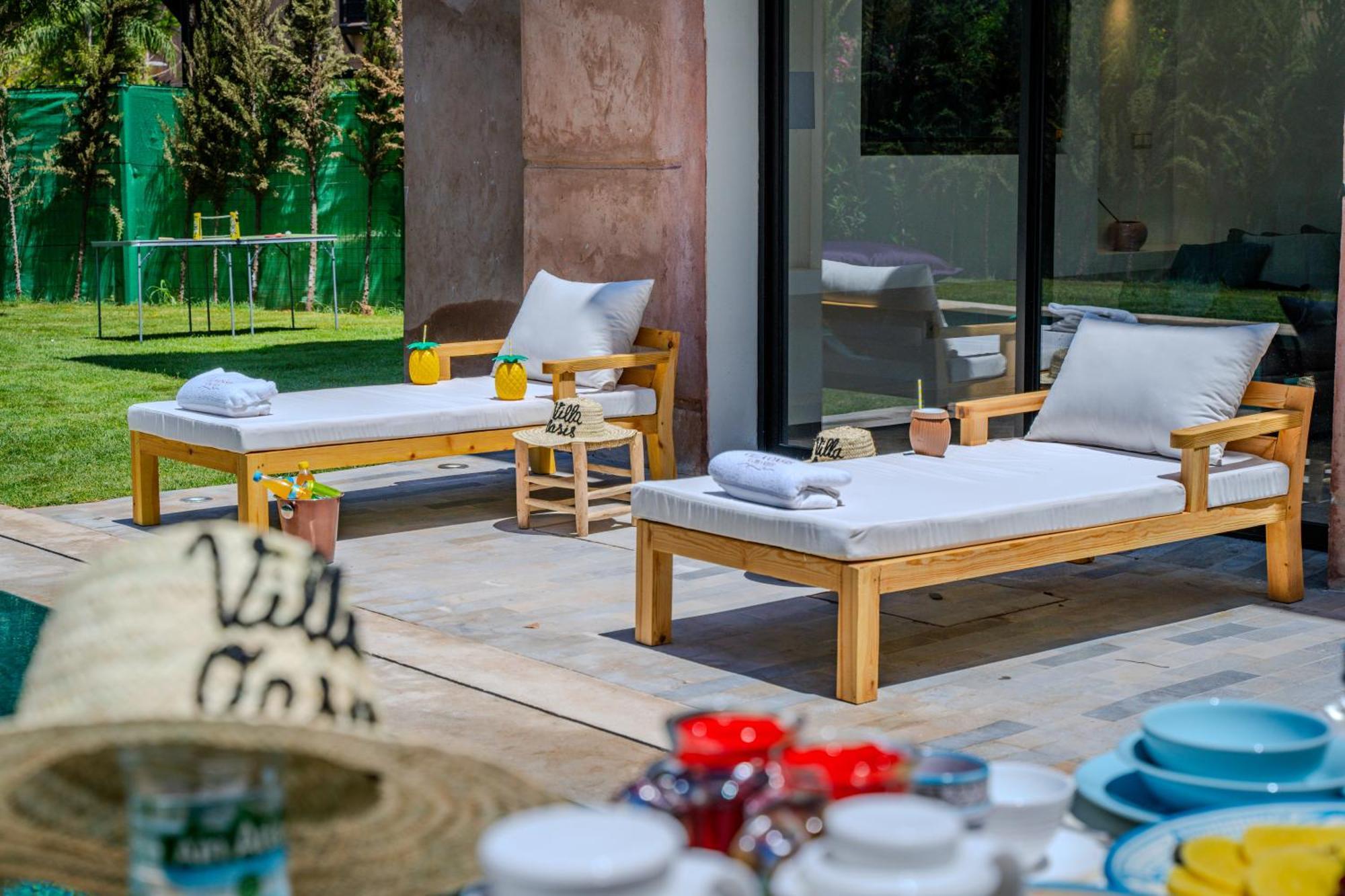 Villa Oasis Private Pool Secure Complex Marrakesh Exterior foto
