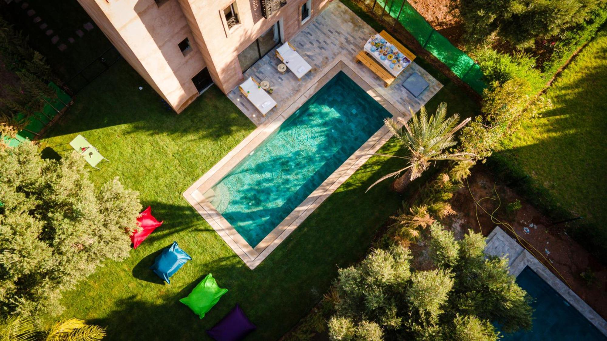 Villa Oasis Private Pool Secure Complex Marrakesh Exterior foto